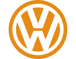 vw logo orange